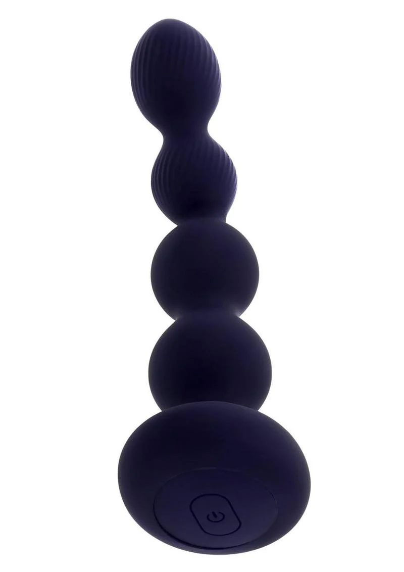 Pleasure Orbit Rechargeable Silicone Anal Beads with Remote Control - Image 3
