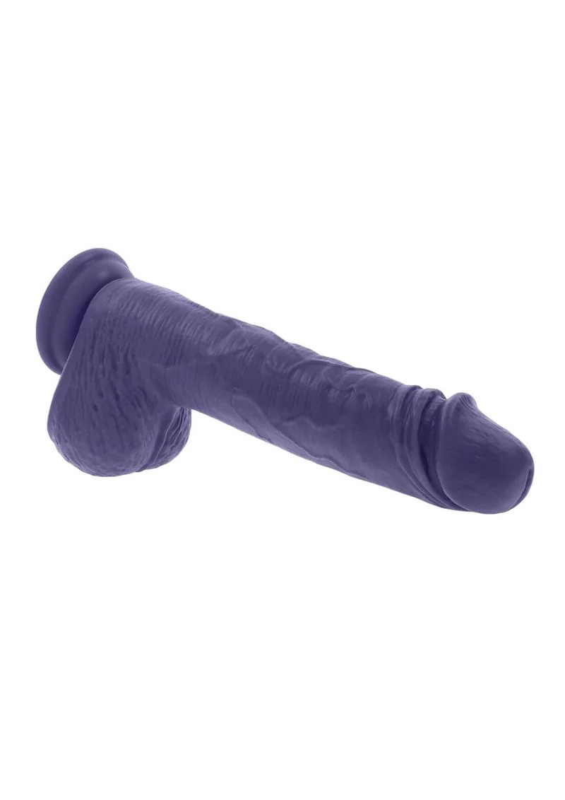 Pleasure Rider Rechargeable Silicone Thrusting Vibrating Dildo - Image 3