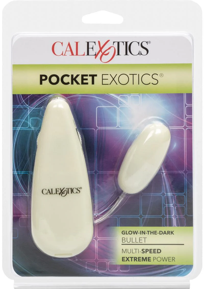 Pocket Exotics Glow In The Dark Bullet - Glow - Image 2