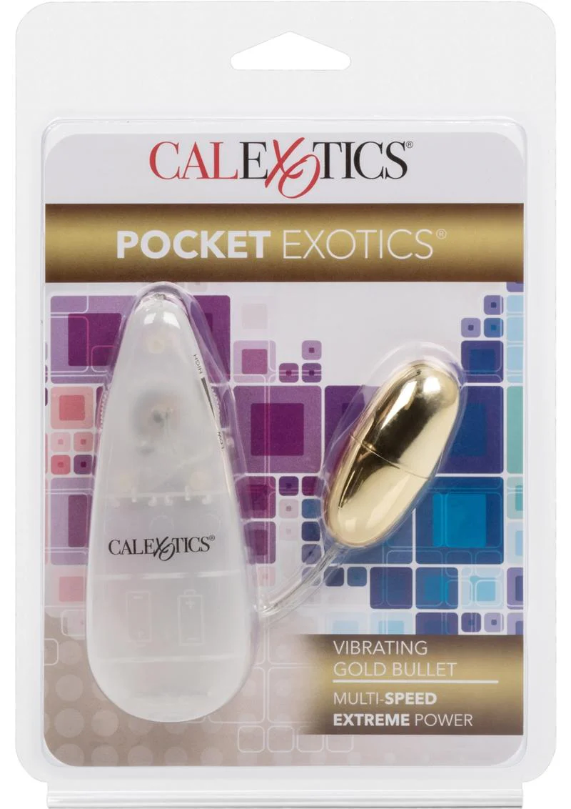 Pocket Exotics Vibrating Gold Bullet - Image 2