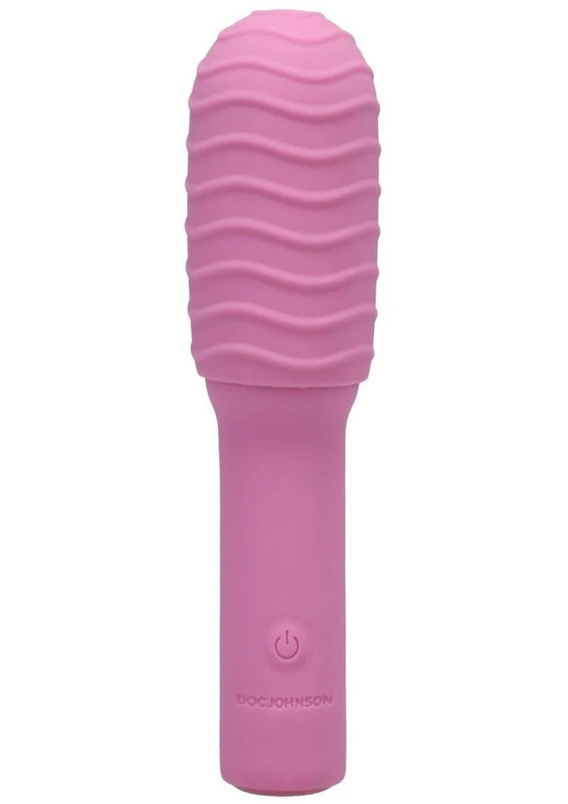 Pocket Rocket Elite Silicone Rechargeable Mini Vibrator with Removable Sleeve - Image 5