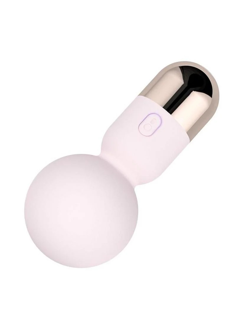 Pokewan Pocket Mini Vibrating Silicone Rechargeable Wand Massager - Image 4