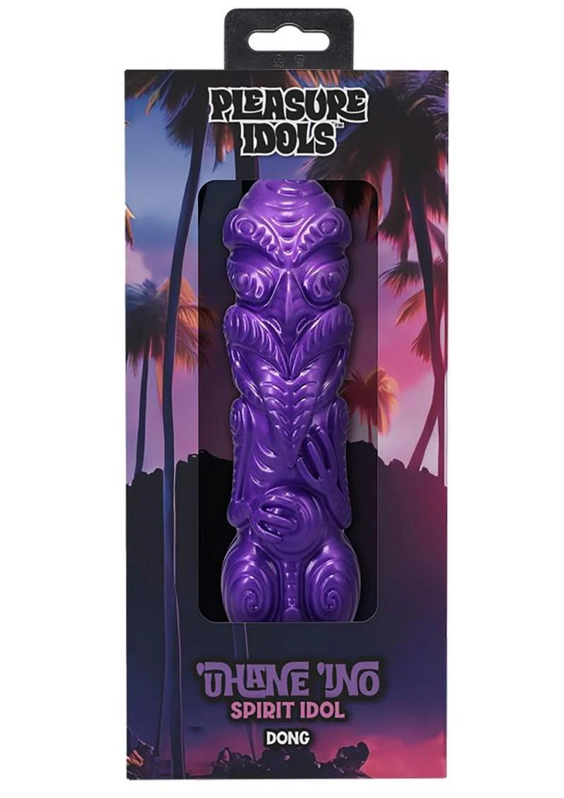 Polynesian Pleasure Idols Uhane Ino Spirit Idol Rechargeable Silicone Vibrating Dildo with Remote - Image 2