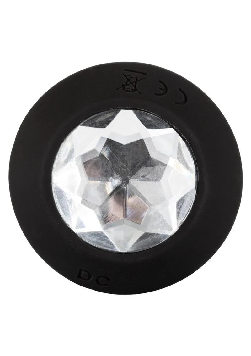Power Gem Vibrating Crystal Probe Silicone Rechargeable Butt Plug - Image 4
