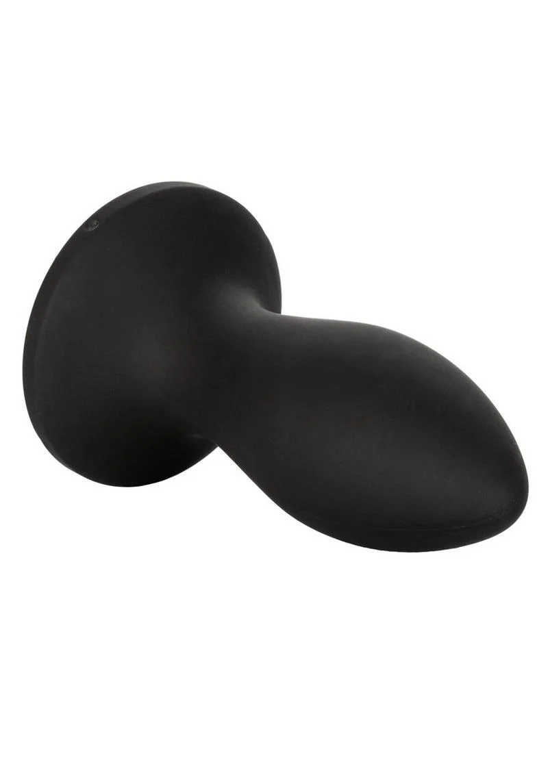 Power Gem Vibrating Petite Crystal Probe Silicone Rechargeable Butt Plug - Image 5
