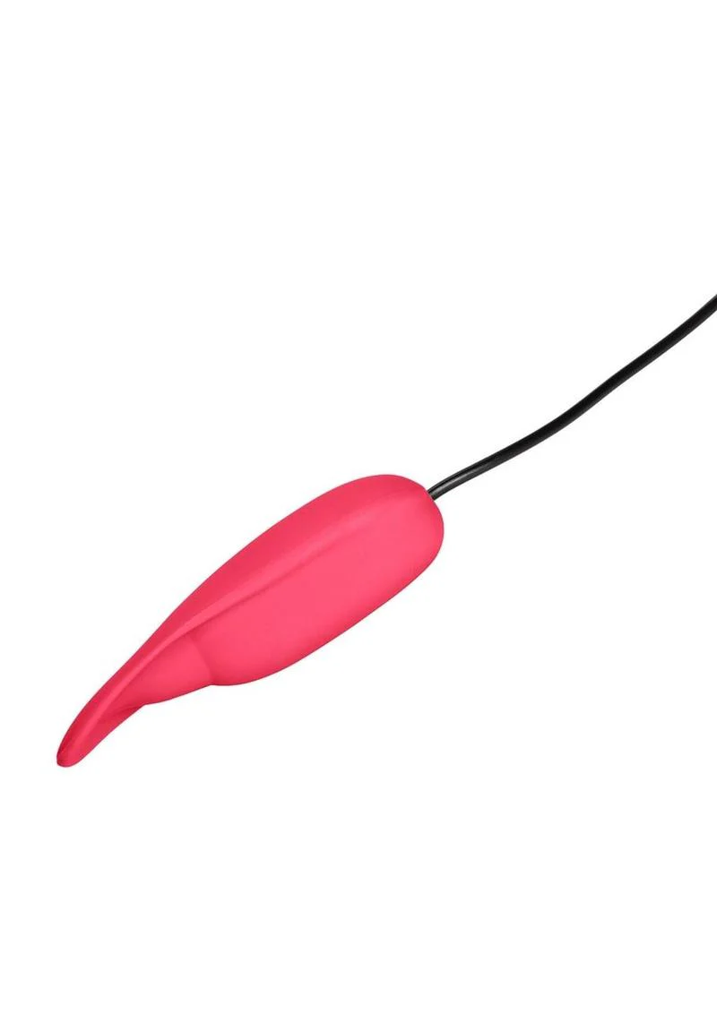 Power Play Flickering Tongue Silicone Massager Bullet - Image 3