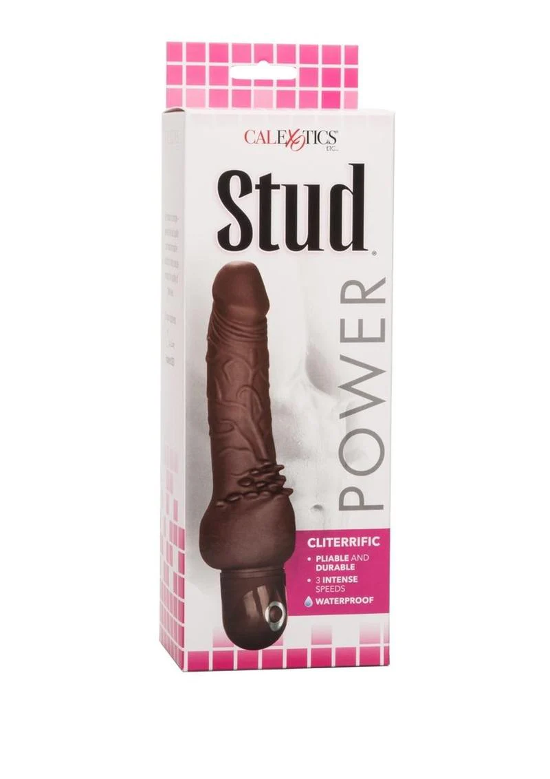 Power Stud Cliterrific Vibrating Dildo - Image 3