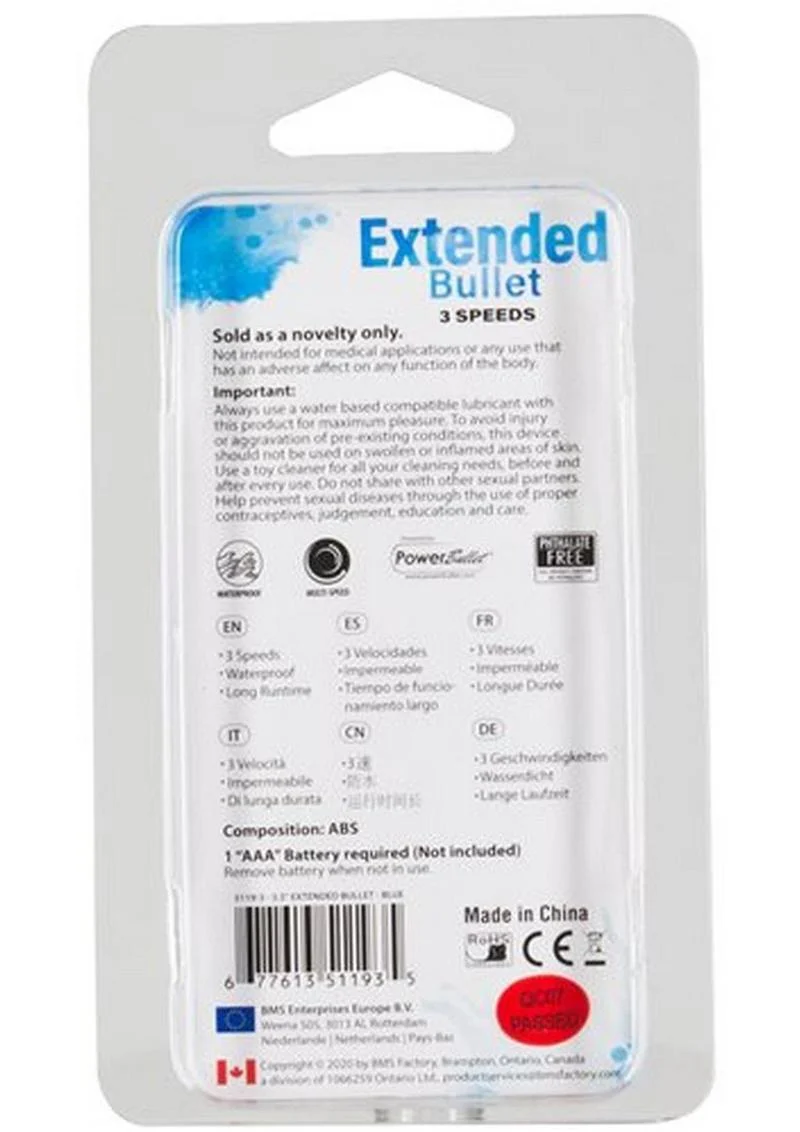 Powerbullet Extended Breeze Vibrating Massager Bullet - Image 4