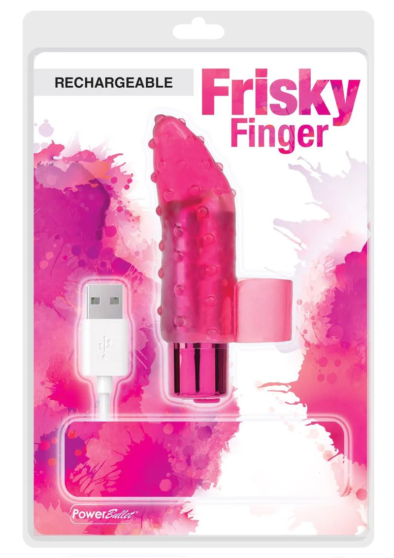 Powerbullet Frisky Finger Rechargeable Finger Massager - Image 3