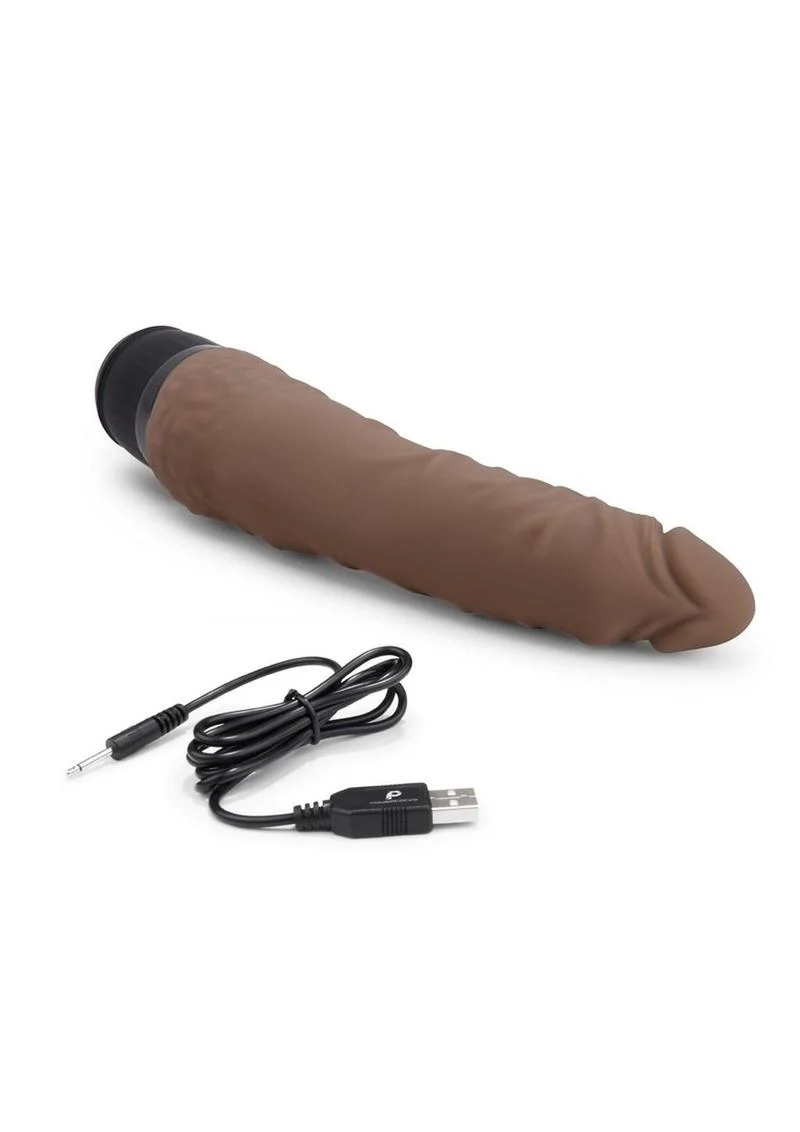 Powercocks Silicone Realistic Vibrator - Image 12