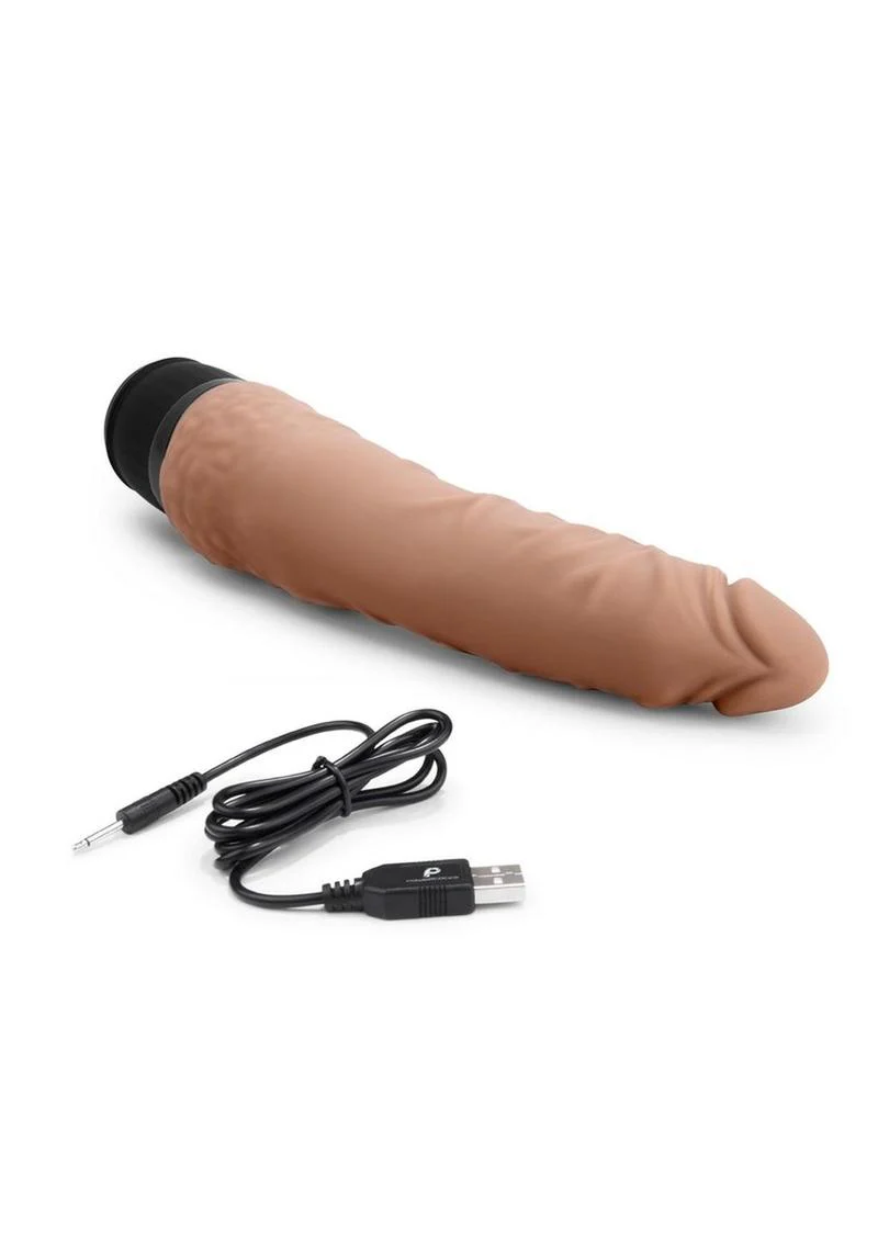 Powercocks Silicone Realistic Vibrator - Image 9