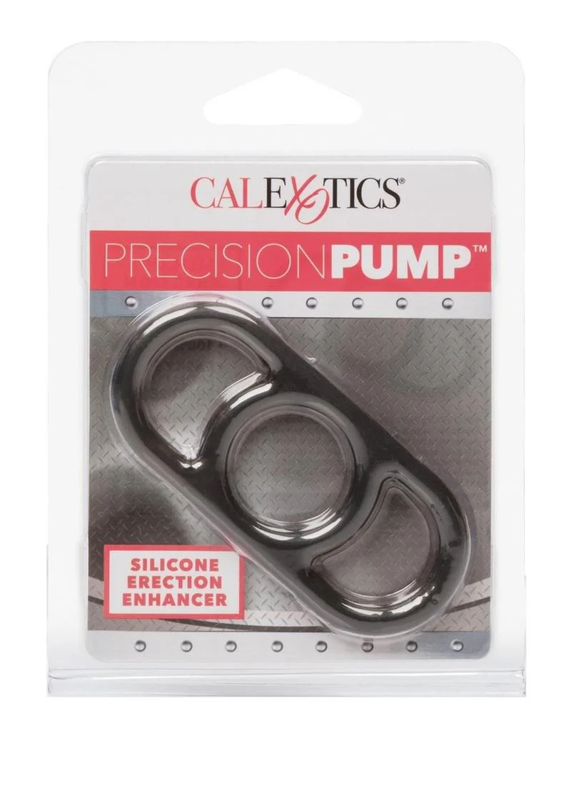 Precision Pump Erection Enhancer Silicone Cock Ring - Image 6