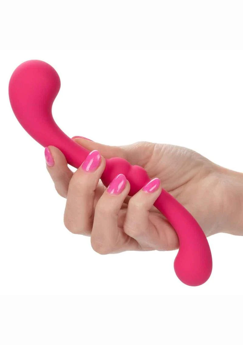 Pretty Little Wands Curvy Rechargeable Silicone Vibrator - Image 4