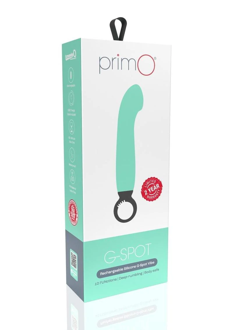Primo G-Spot Rechargeable Silicone Vibrator - Image 4