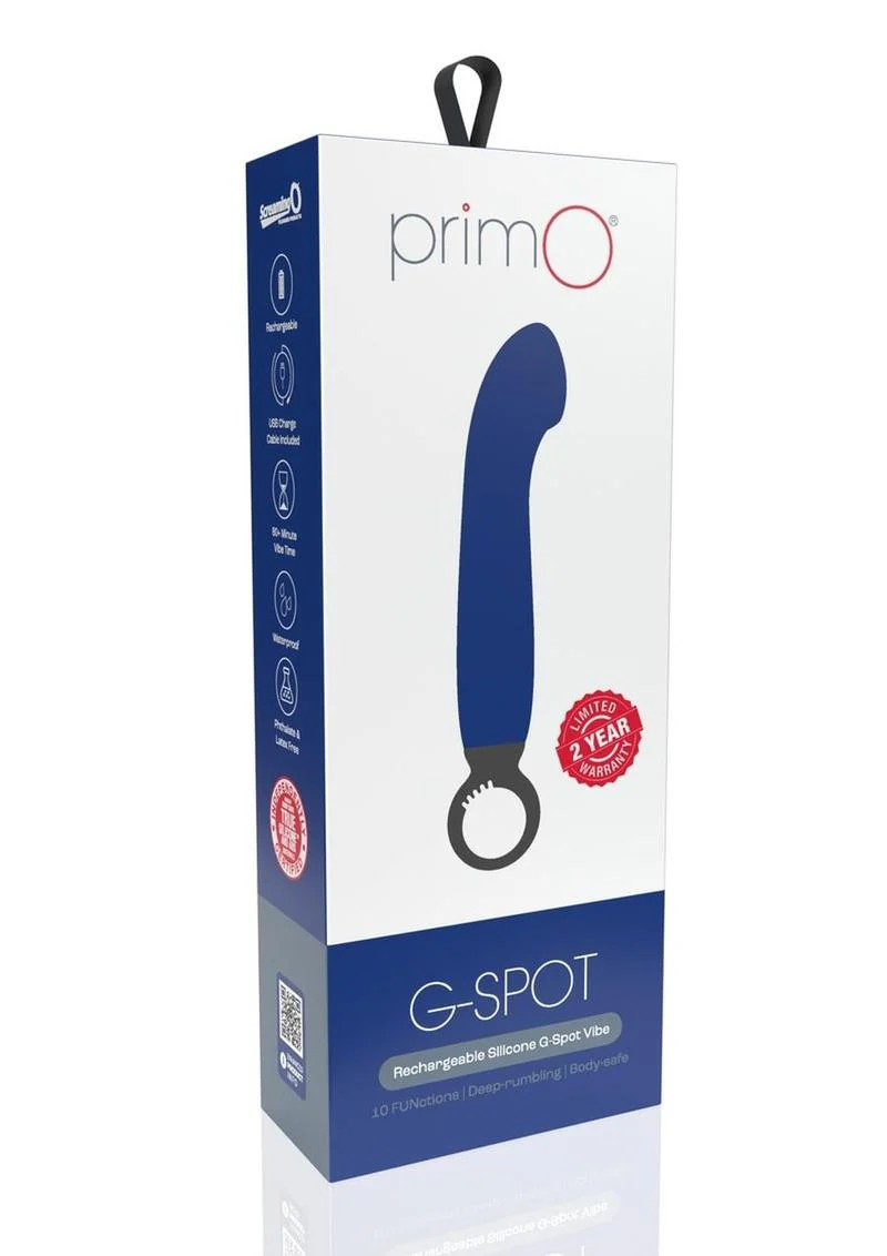 Primo G-Spot Rechargeable Silicone Vibrator - Image 7