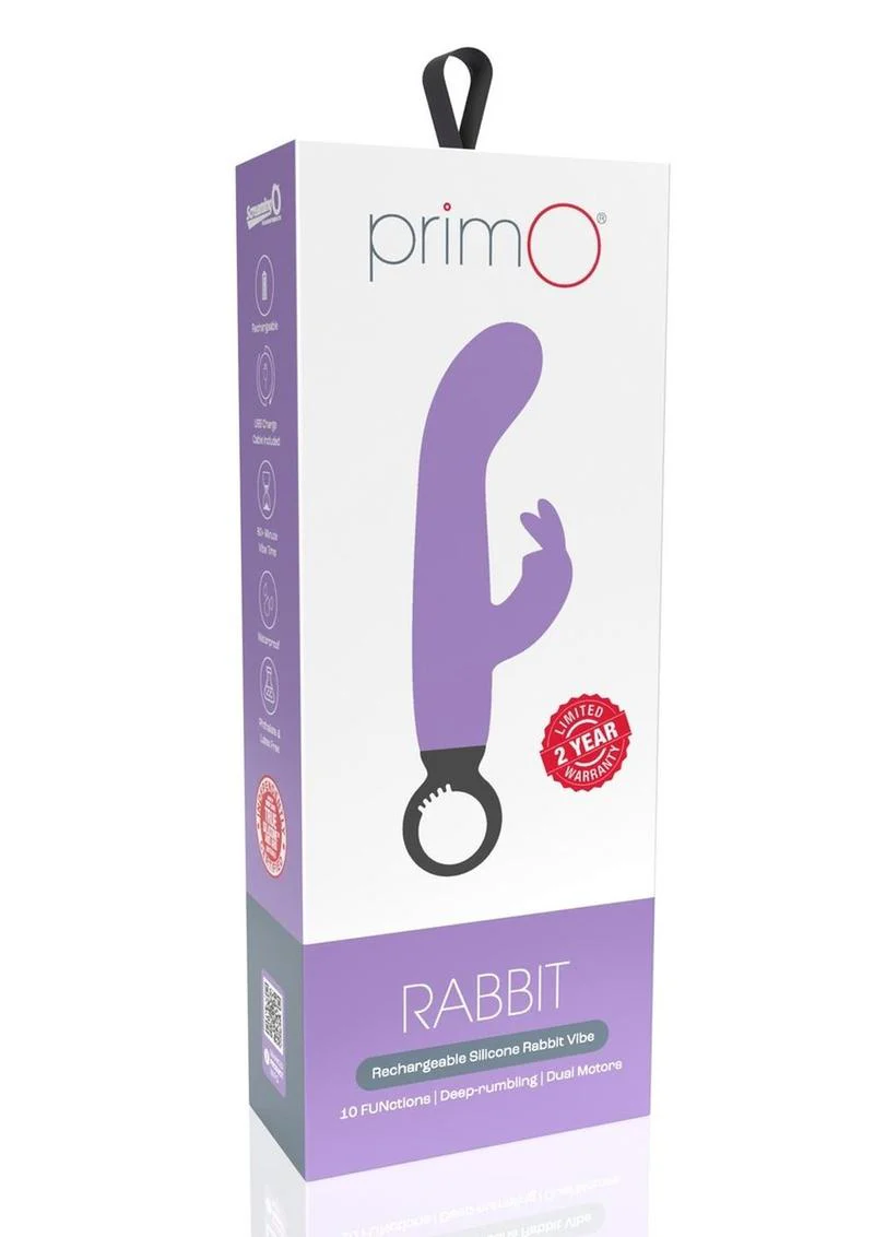 Primo Rabbit Rechargeable Silicone Vibrator - Image 10