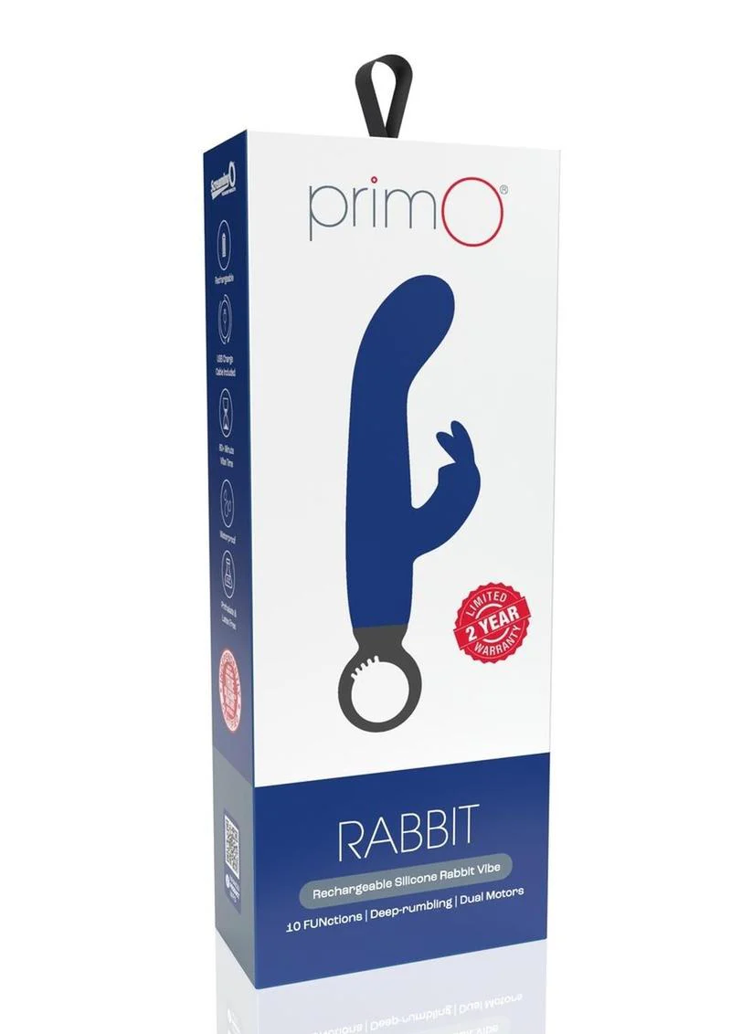 Primo Rabbit Rechargeable Silicone Vibrator - Image 7