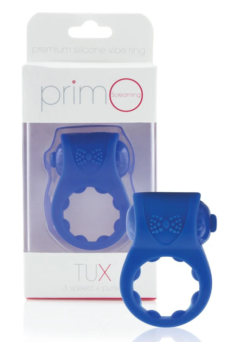 Primo Tux Silicone Vibrating Ring - Image 3
