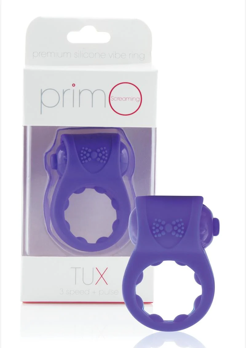 Primo Tux Silicone Vibrating Ring - Image 6