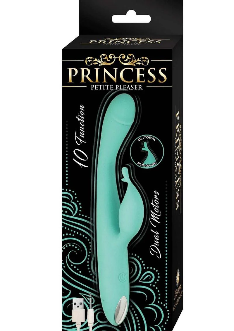 Princess Petite Pleasure Silicone Rechargeable Dual Stimulating Vibrator - Image 6