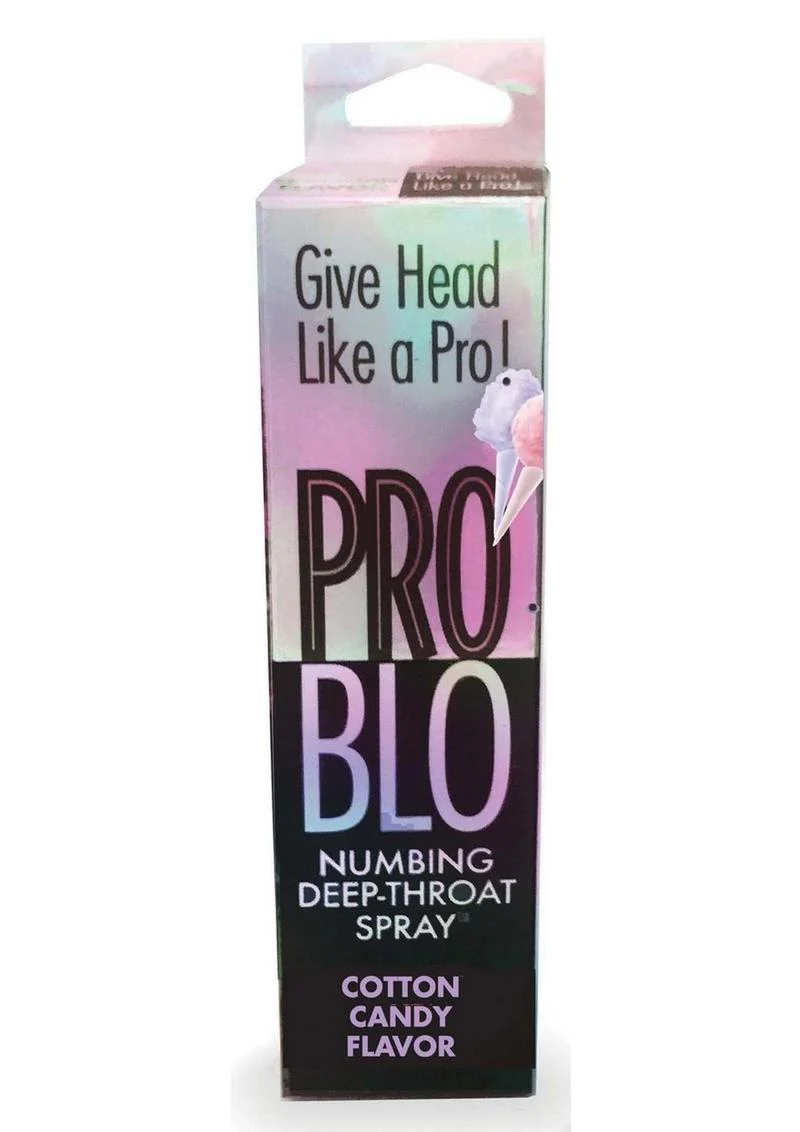 Problo Numbing Deep-Throat Spray 1oz - Cotton Candy - Image 2