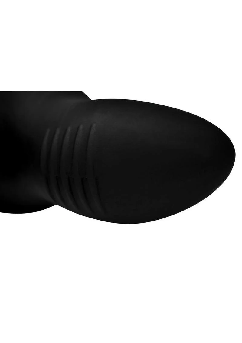 Prostatic Play Curved Rotating Silicone Prostate Plug with Remote - Image 3
