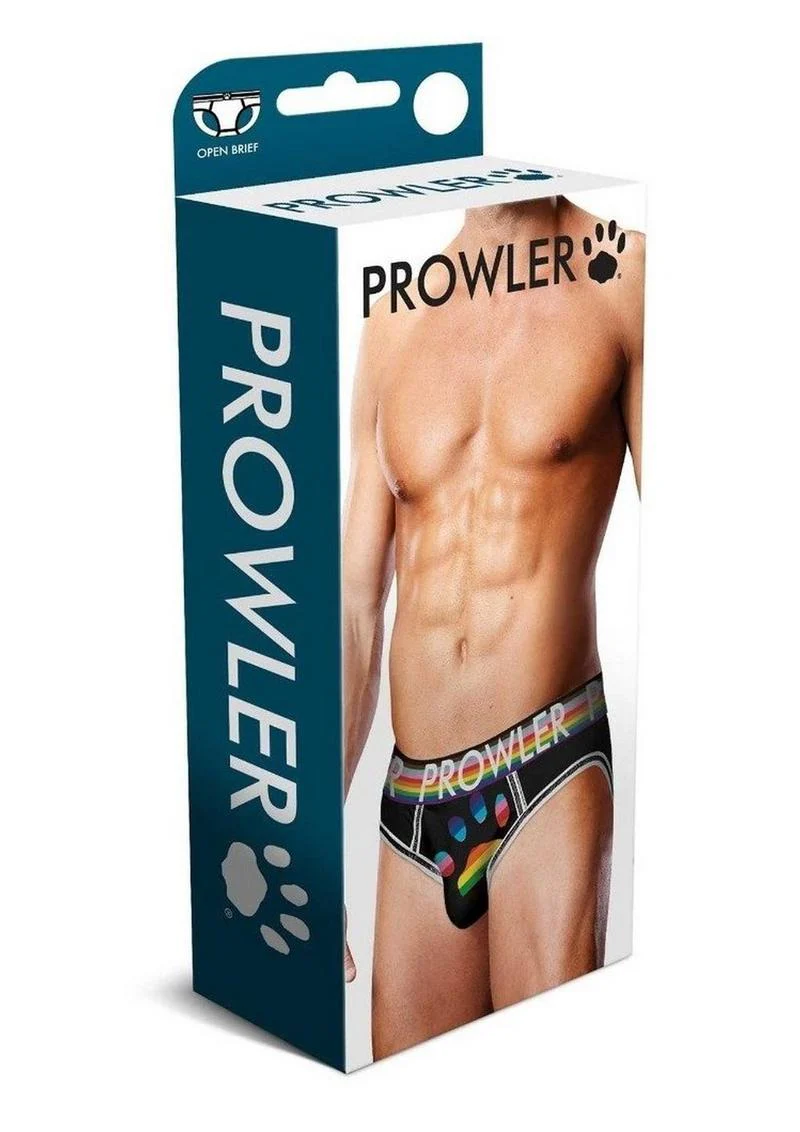 Prowler Black Oversized Paw Open Brief - Image 11