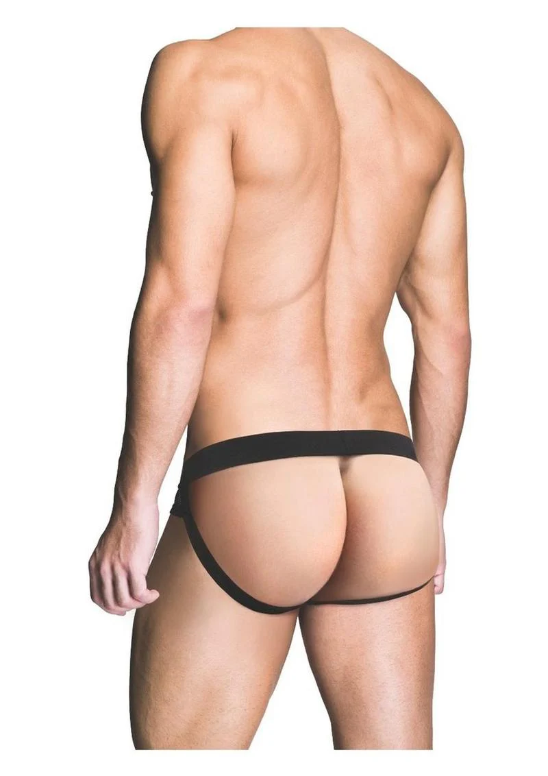 Prowler Red Ass Less Brief Blk XL - Image 3