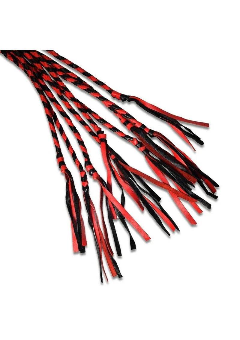 Prowler Red Long Handle Flogger - Image 2