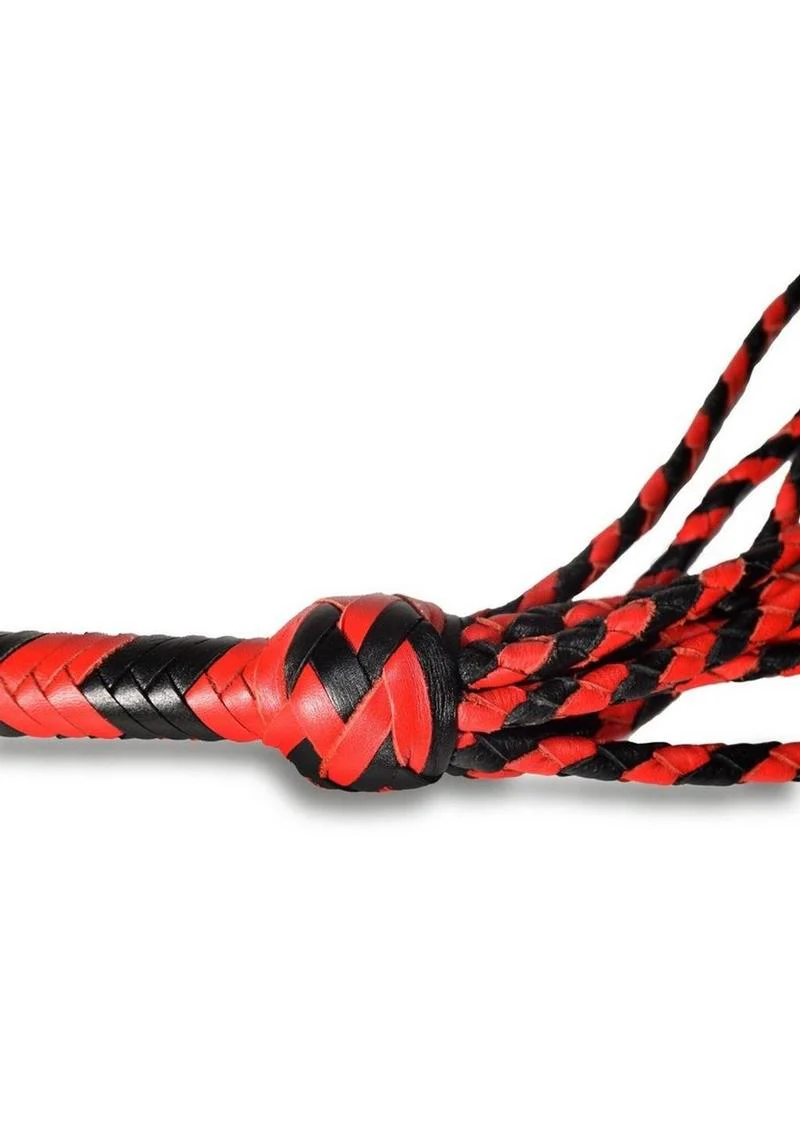 Prowler Red Long Handle Flogger - Image 3