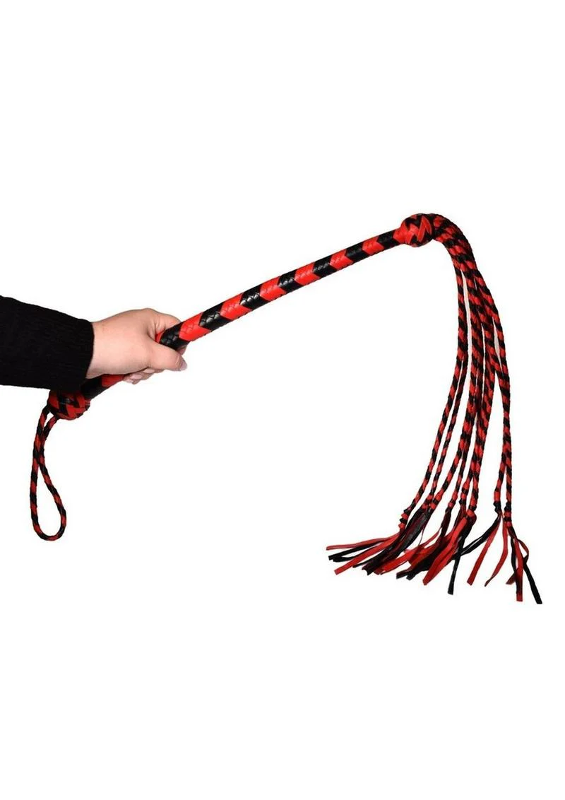 Prowler Red Long Handle Flogger - Image 4