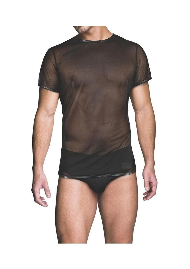 Prowler Red Mesh Tee Shirt - Image 5