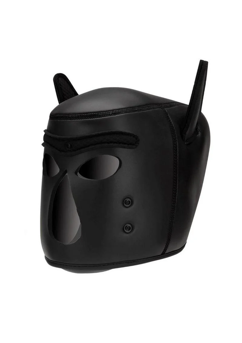 Prowler Red Neoprene Puppy Hood Bondage Headwear - Image 2