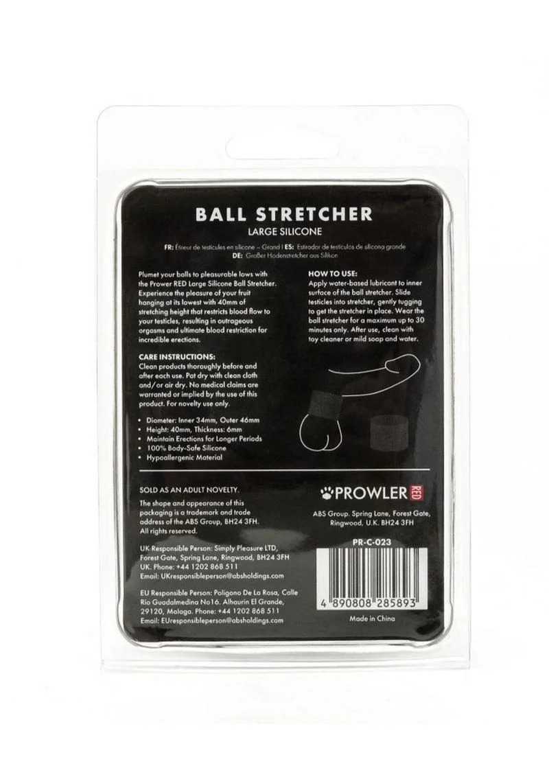Prowler Red Silicone Ball Stretcher - Image 12