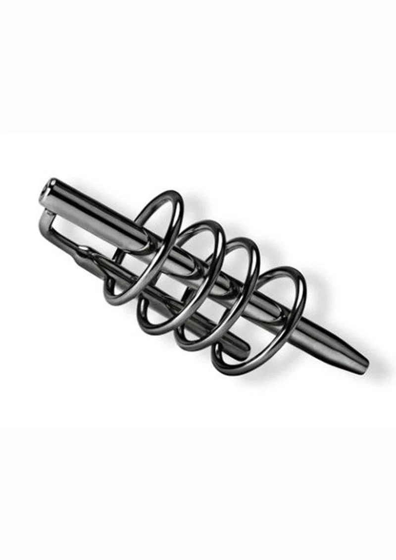 Prowler Red Stainless Steel Urethral Plug and Cage - Image 2