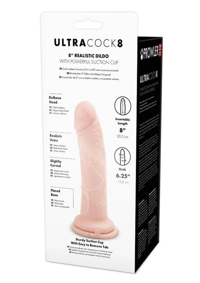 Prowler Red Ultra Cock Realistic Dildo - Image 56