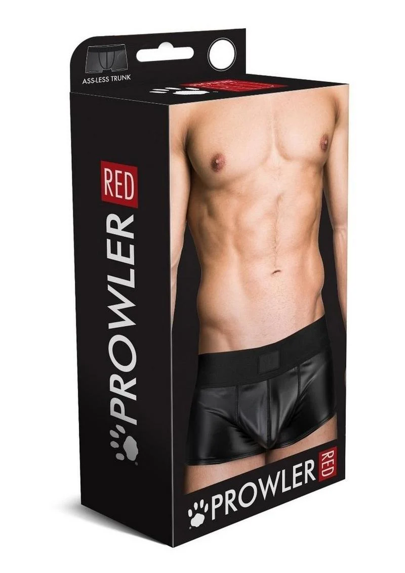 Prowler Red Wetlook Ass-Less Trunk - Image 5