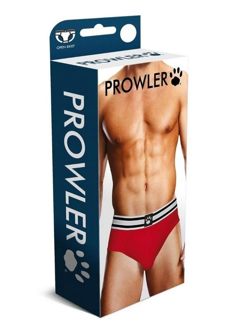 Prowler Red/White Open Brief - Image 15
