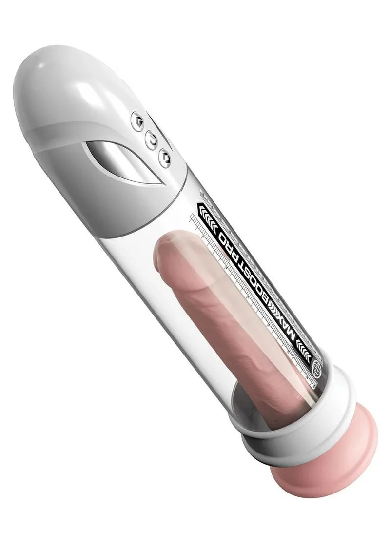 Pump Worx Max Boost Pro Flow Rechargeable Penis Pump - Image 5