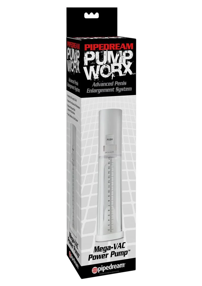 Pump Worx Mega-Vac Power Pump Advanced Penis Enlargement System - Image 2