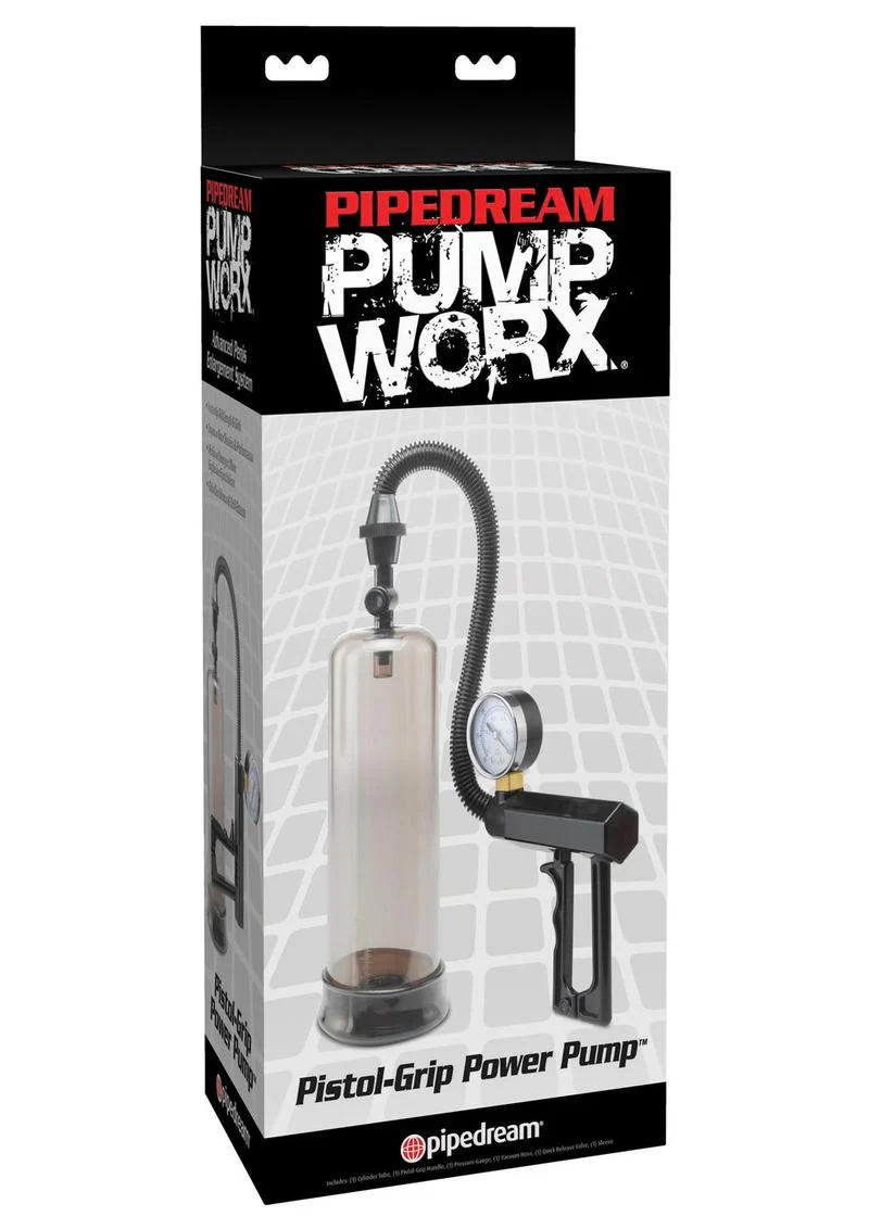 Pump Worx Pistol Grip Power Penis Pump - Image 2