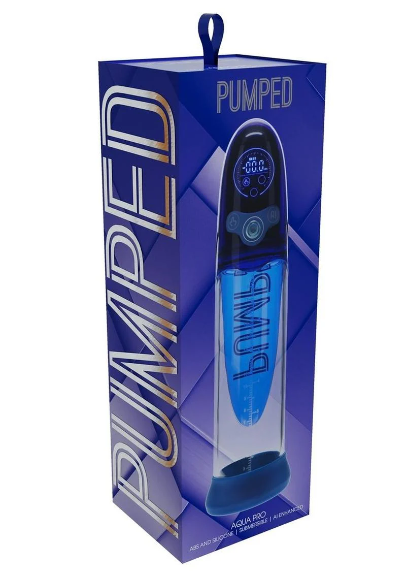 Pumped Aqua Pro Submersible Automatic Rechargeable Silicone Ai Tech Enhanced Penis Pump - Image 5