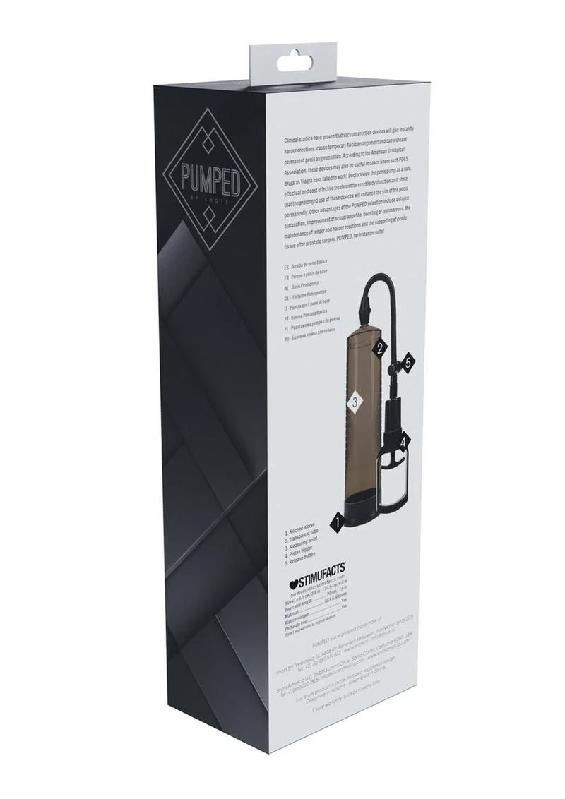 Pumped Basic Pump 2 Water Resistant Silicone Penis Pump - Image 5