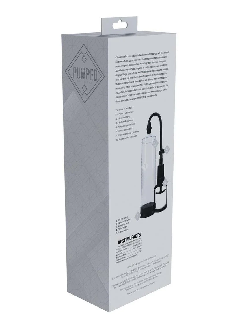 Pumped Basic Pump 2 Water Resistant Silicone Penis Pump - Image 9