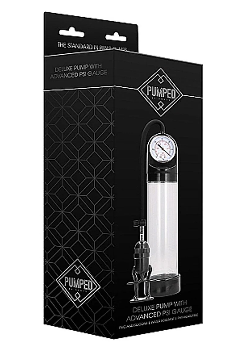 Pumped By Shots Deluxe Penis Pump with Advanced Psi Gauge - Image 3