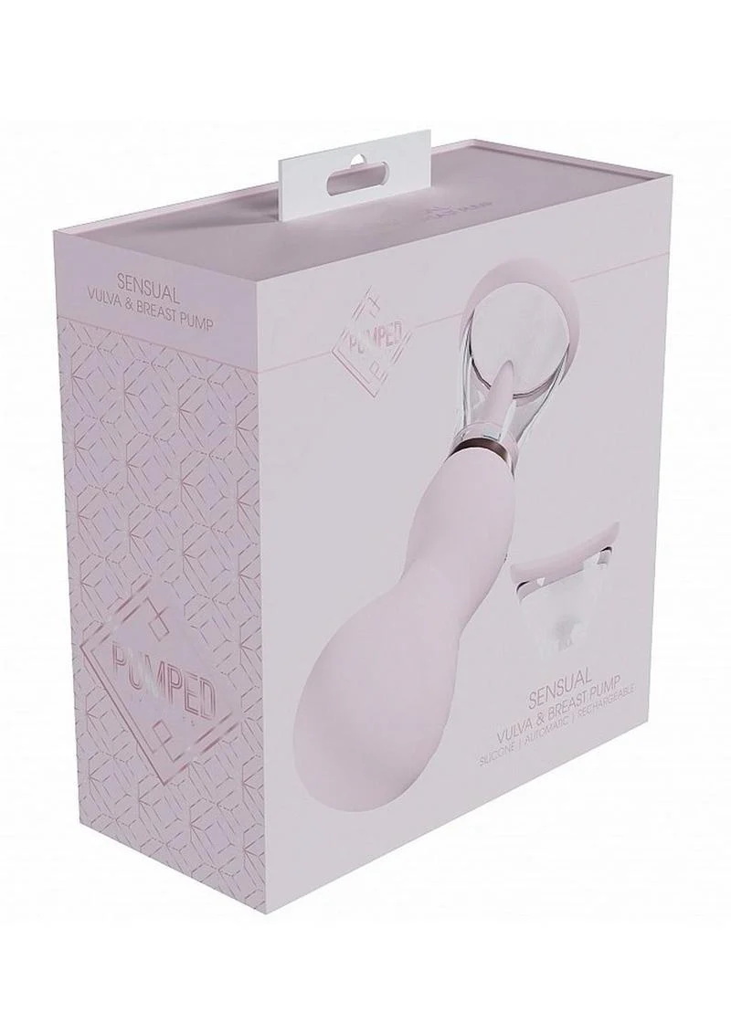 Pumped Sensual Automatic 13 Speed Silicone Rechargeable Vulva and Breast Pump - Image 5
