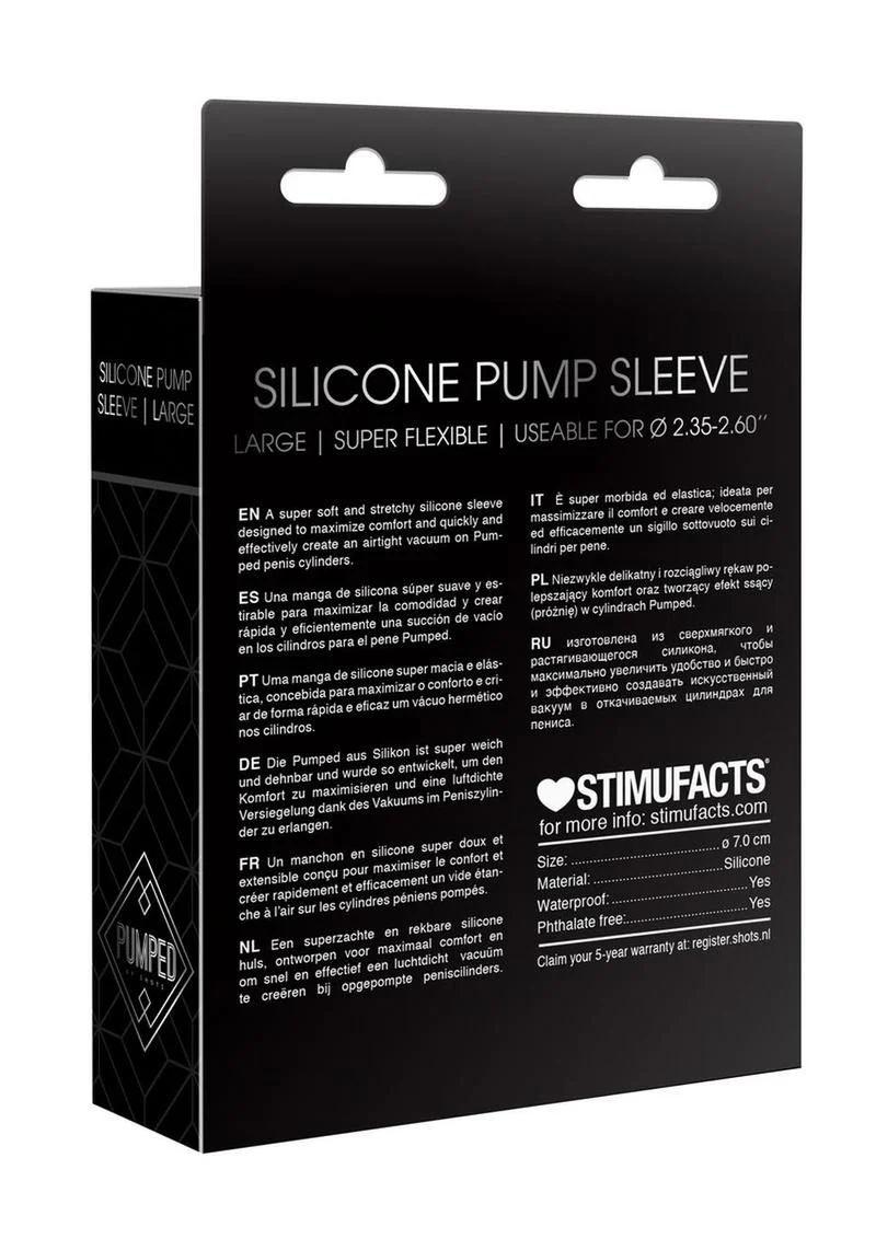 Pumped Silicone Pump Sleeve - Image 4