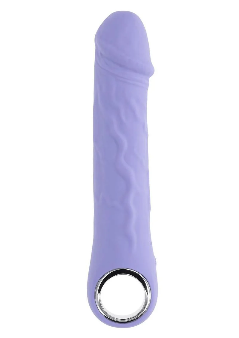 Purple Fantasy Rechargeable Silicone Vibrator