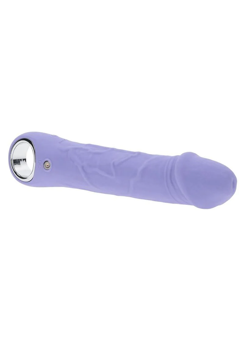 Purple Fantasy Rechargeable Silicone Vibrator - Image 3