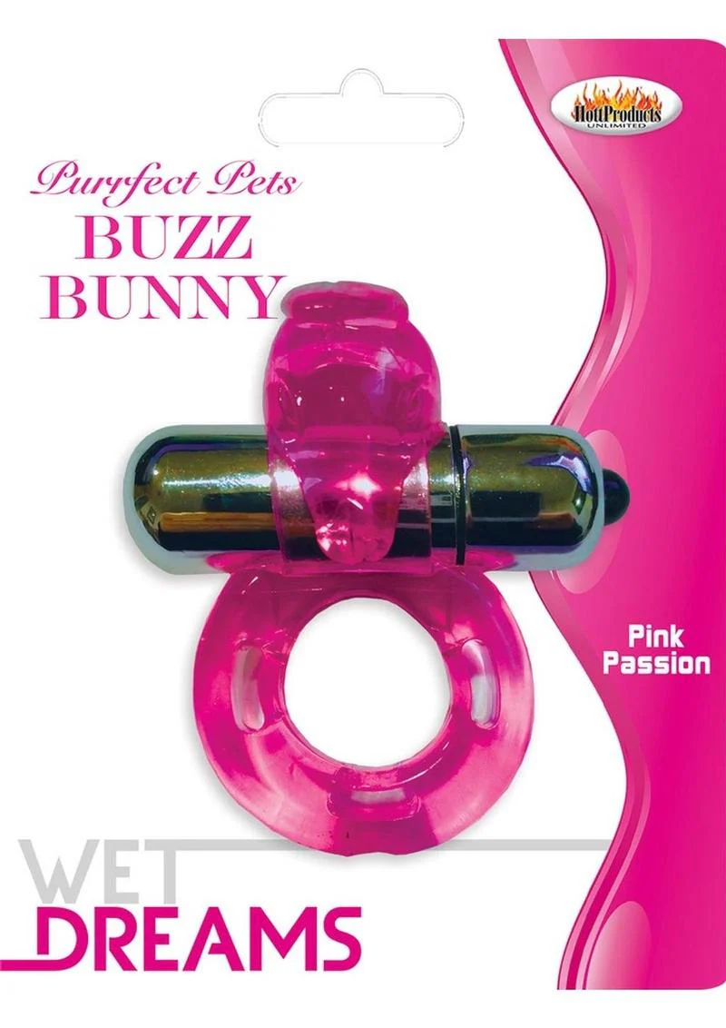 Purrfect Pets Buzz Bunny Stimulator with Vibrating Bullet - Image 3